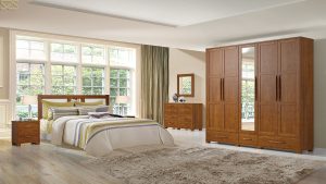 Dormitório Pérola da Finestra em imagem produzida pelo Studio 25