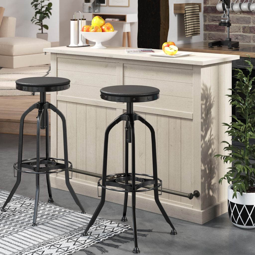 Ai está um render 3d que nós fizemos para o moveleiro que fabrica as banquetas