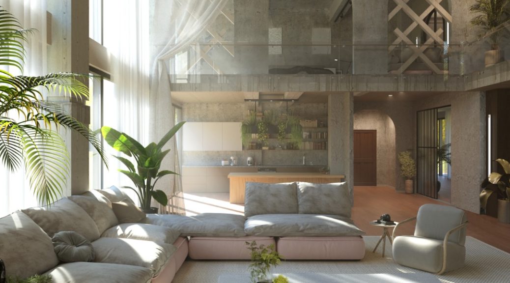 Um ambiente em render feito pelo Studio 25, incorpora todo knowhow da fotografia e ganha vida para valorizar o seu produto moveleiro.