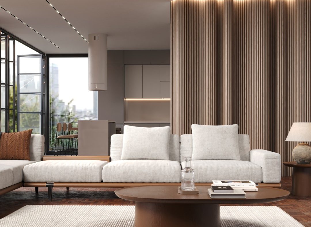 As images produzidas pelo Studio 25 para o setor moveleiro são projetadas por designers de ambientes.