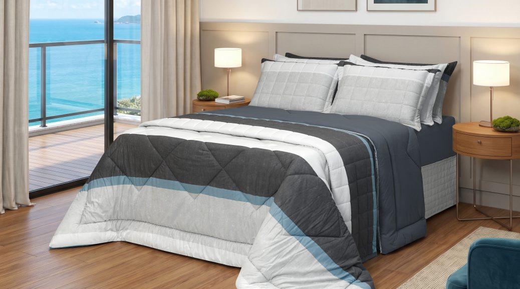 Imagem produzida pelo Studio 25 Brasil para roupa de cama