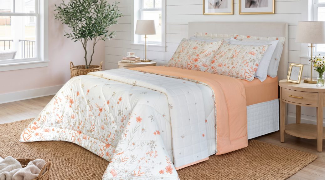 Imagem produzida pelo Studio 25 Brasil para roupa de cama